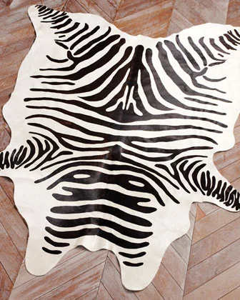 Kusový koberec - zebra