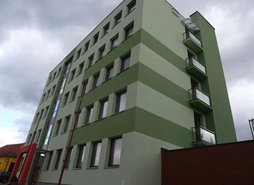 Zateplená budova